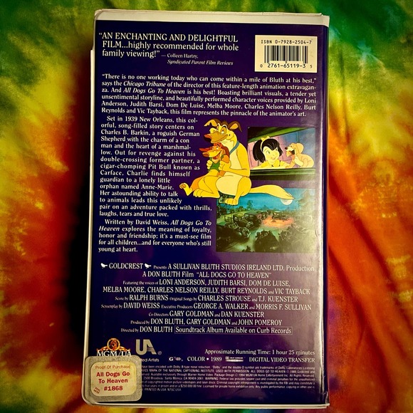 Cartoon Classics VHS Collector Set - 5 Clamshell Cased Films!! - Picture 5 of 14